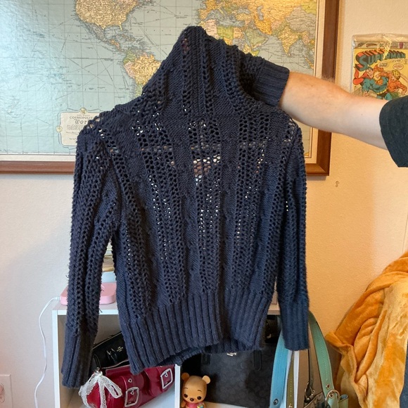 Free people knit cardigan with hood - Picture 3 of 5